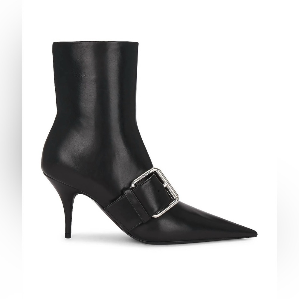 Balenciaga Women’s Knife Belt 80mm Ankle Boots Size 39 US Size 9